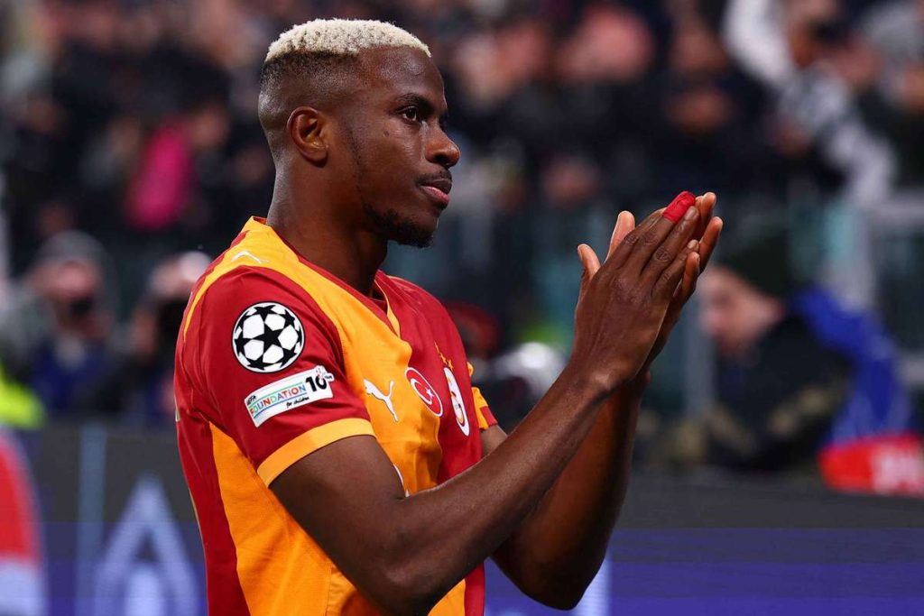 Victor Osimhen returns to Nigeria after Galatasaray arm injury