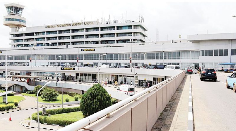 MMA2 Lagos parking area showing vehicles and terminal
