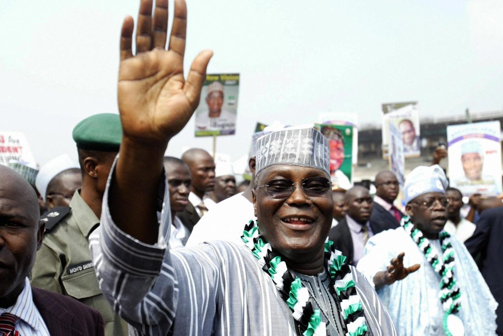 Atiku Abubakar speaking on insecurity in Nigeria
