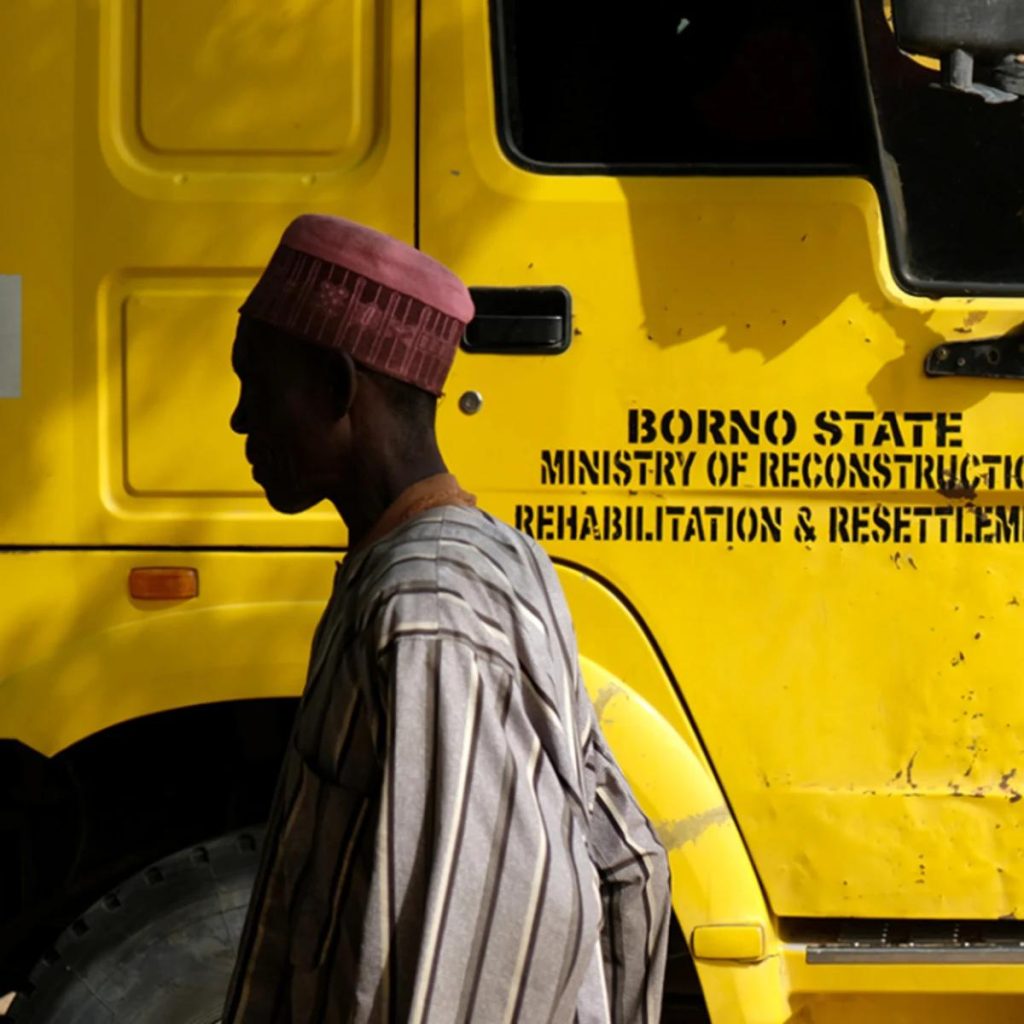 Officials discussing rehabilitation and reintegration programme for former terrorists in Nigeria