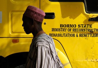 Officials discussing rehabilitation and reintegration programme for former terrorists in Nigeria