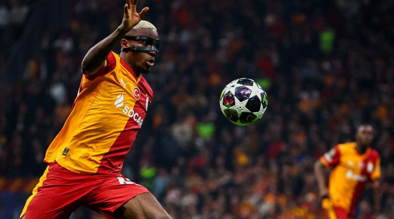 Victor Osimhen and Ademola Lookman ahead of UEFA Champions League matches